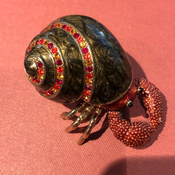❌SOLD❌Swarovski Crystal Keepsake Box: Hermit Crab - Picture 5 of 8